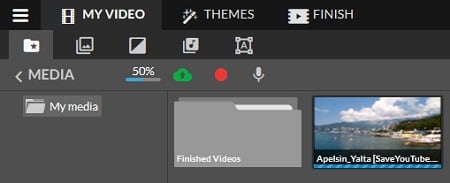 Импортируем видео в сервис