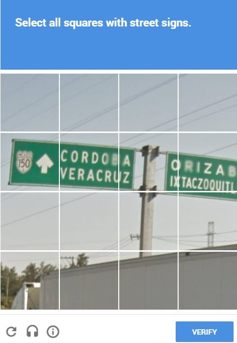 Выбираем картинки для ввода капчи