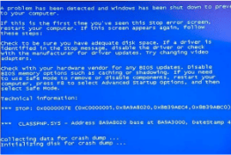 BSoD avec code d'erreur